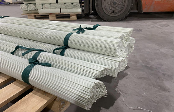 FRP lisse a jeté l'appui de Rod For Agricultural Greenhouse Tunnel