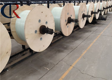 Noyau des câbles optiques FRP de fibre peu sensible à la bobine 50.4km/Reel de décharge électrique
