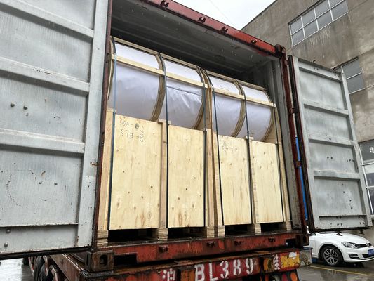 Membre de plastique de tissu-renforcé blanc de FRP de haute résistance pour la résistance à la traction