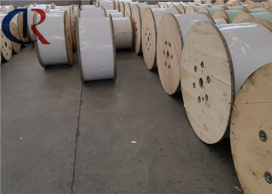 Matériel blanc de KFRP, plastique de tissu-renforcé d'intérieur d'Aramid de câble optique de fibre